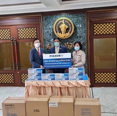 donated 100 toner cartridges to the Bangkok Metropolitan