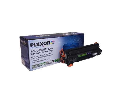 ตลับหมึก PIXXOR สำหรับ HP Cartridge CF283A BK CHIP