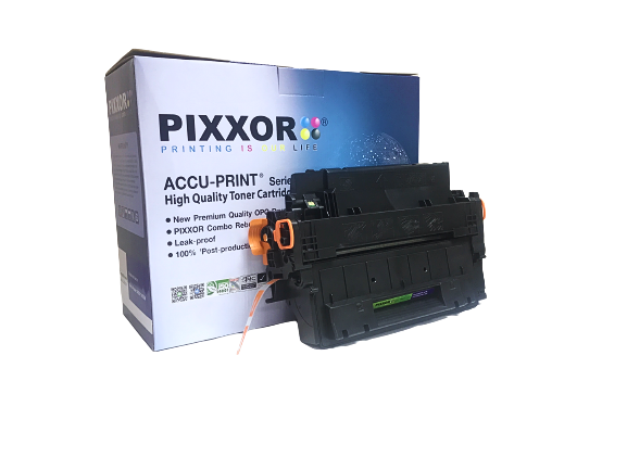 ตลับหมึก PIXXOR สำหรับ HP Cartridge CE255A BK CHIP